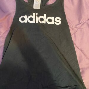 Adidas Black Athletic Tank
